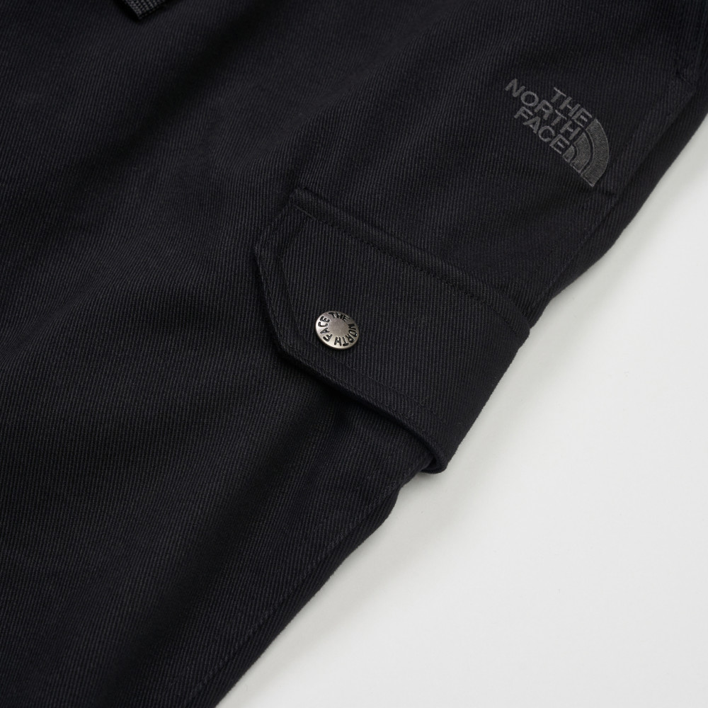 The North Face北面女款黑色純棉休閒長褲｜8DWWJK3