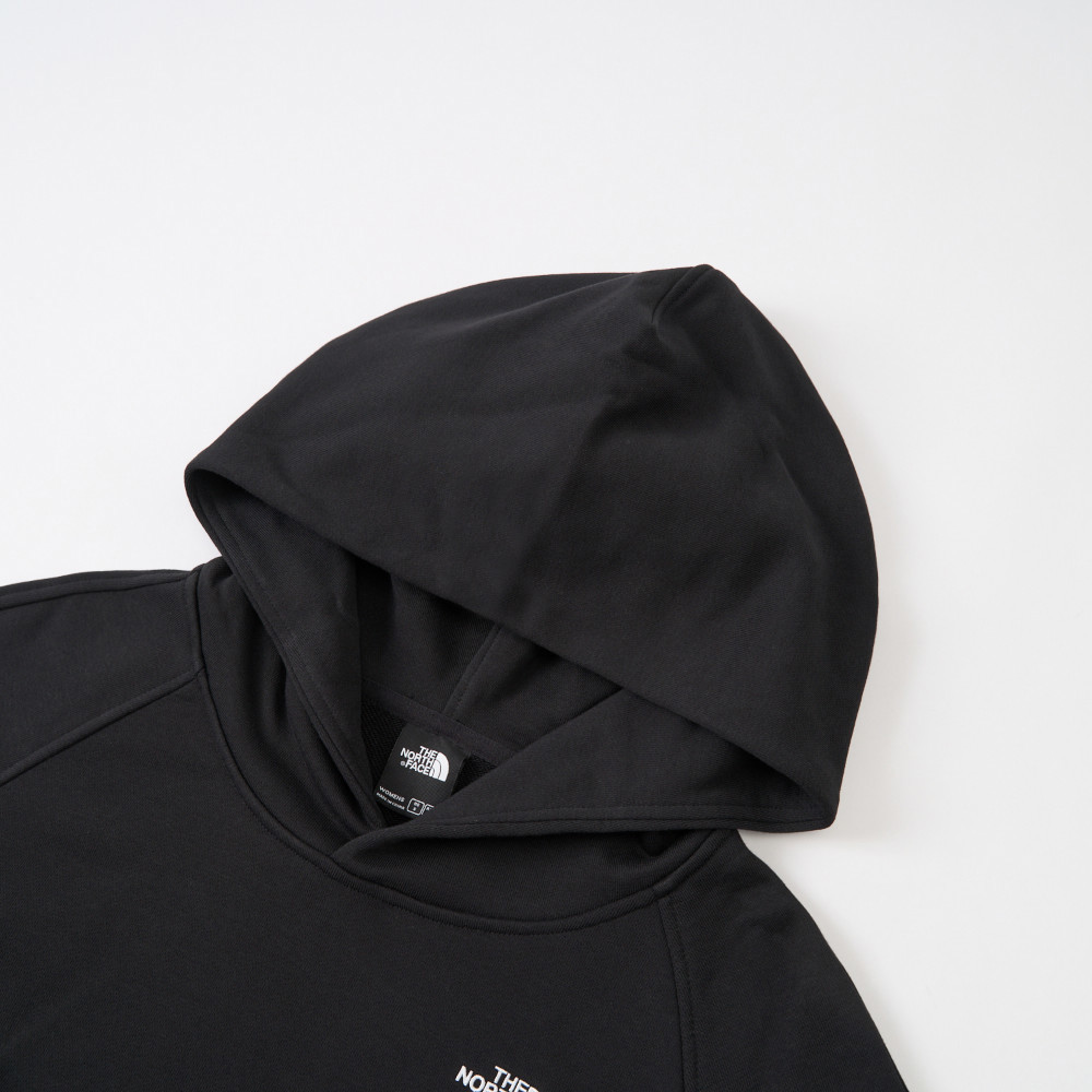 The North Face北面女款黑色舒適透氣長袖帽T｜8F0YJK3