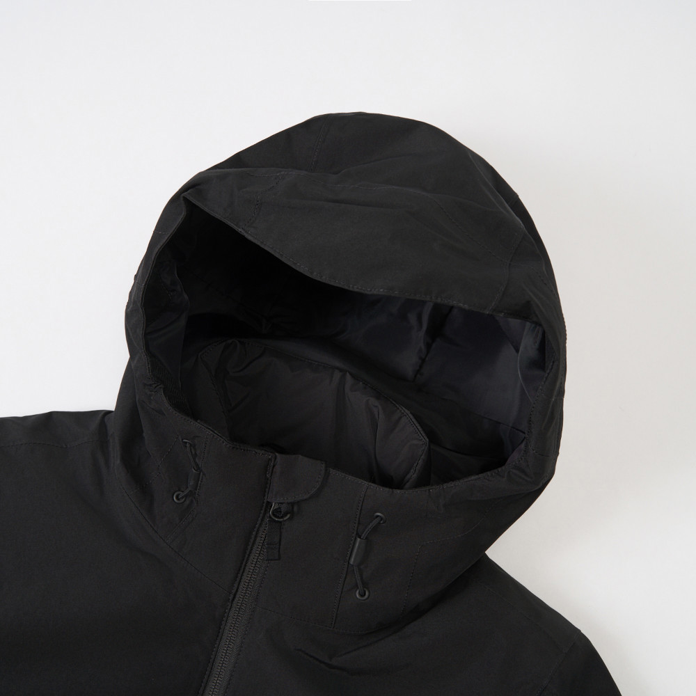 The North Face北面女款黑色DryVent防水透氣鋪棉內裡三合一外套｜8FJWJK3