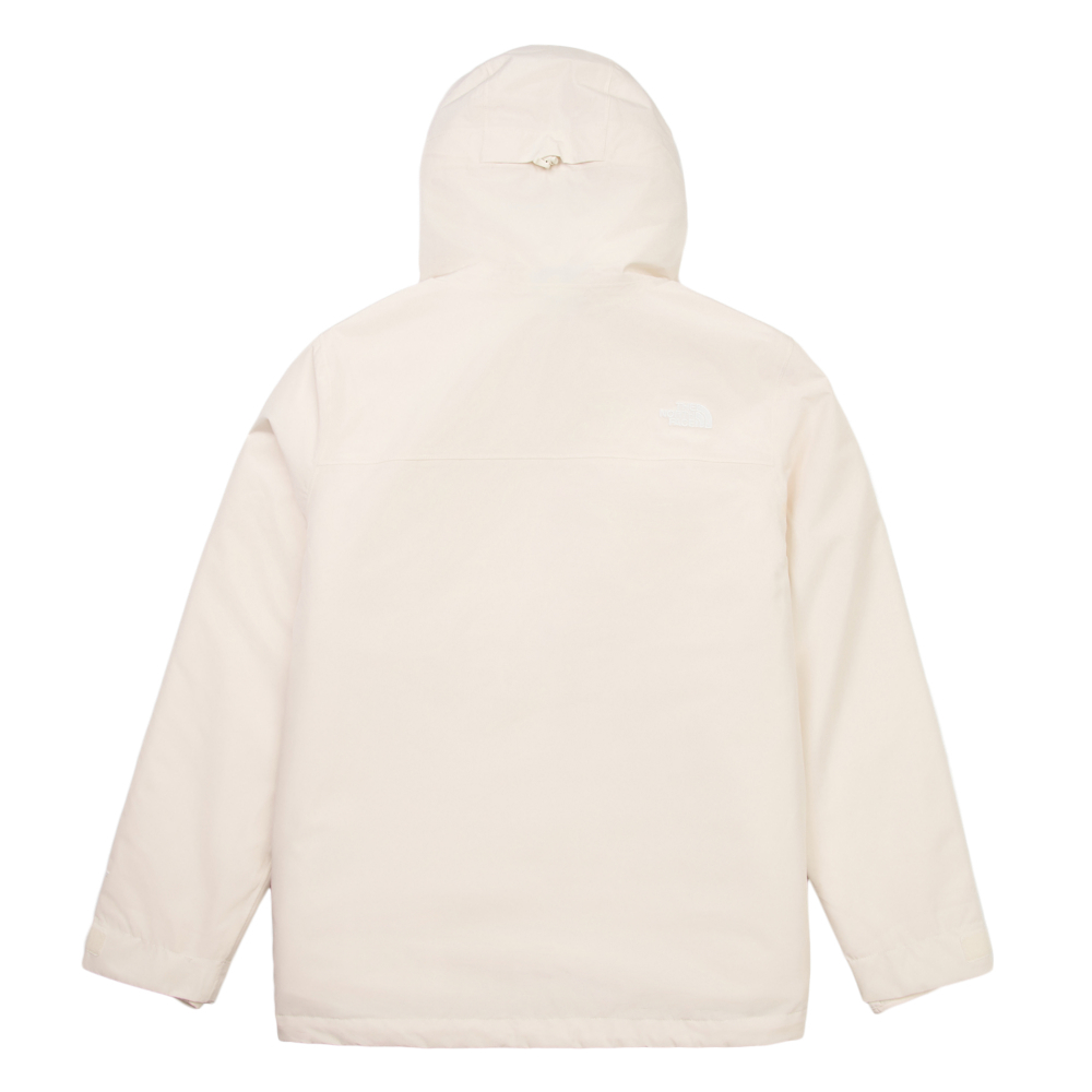 The North Face北面女款米白色DryVent防水透氣鋪棉內裡三合一外套｜8FJWQLI