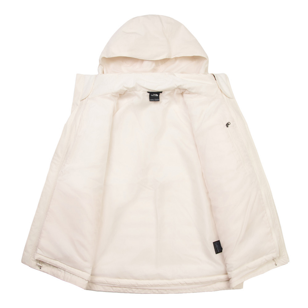 The North Face北面女款米白色DryVent防水透氣鋪棉內裡三合一外套｜8FJWQLI