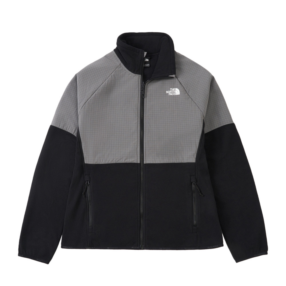 The North Face北面女款黑色舒適保暖抓絨外套｜8FJXAFI