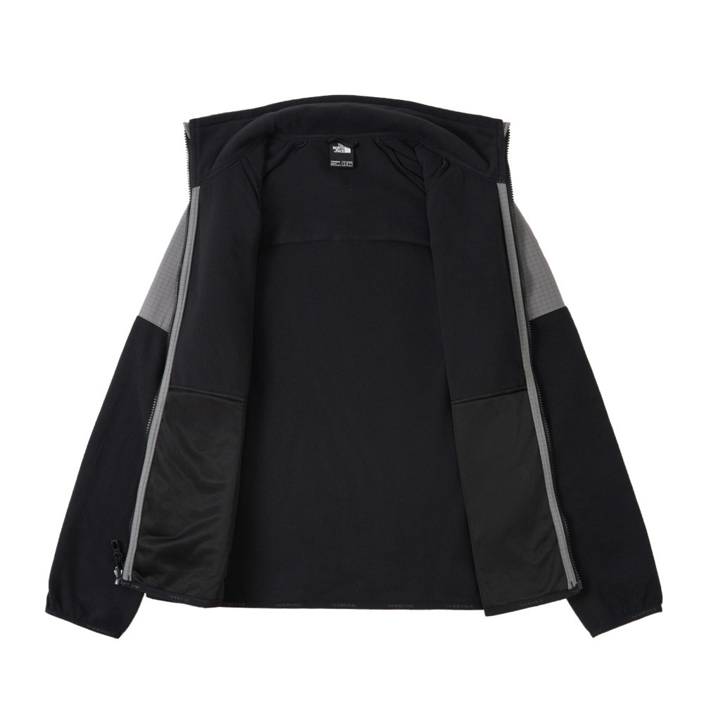 The North Face北面女款黑色舒適保暖抓絨外套｜8FJXAFI