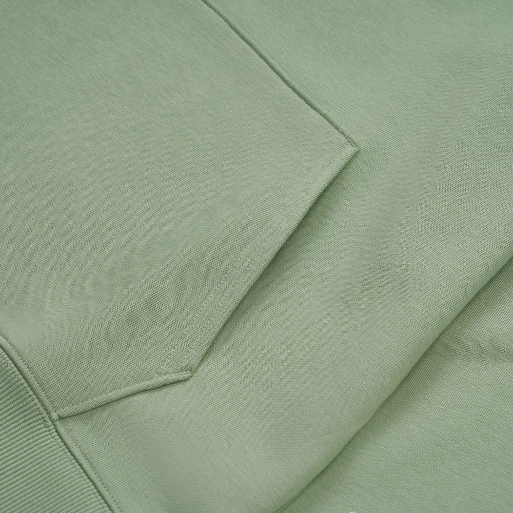 The North Face北面男女款綠色舒適透氣長袖帽T｜8F09BQ1