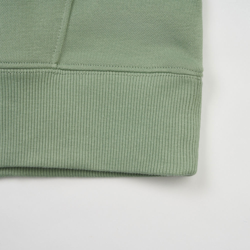 The North Face北面男女款綠色舒適透氣長袖帽T｜8F09BQ1