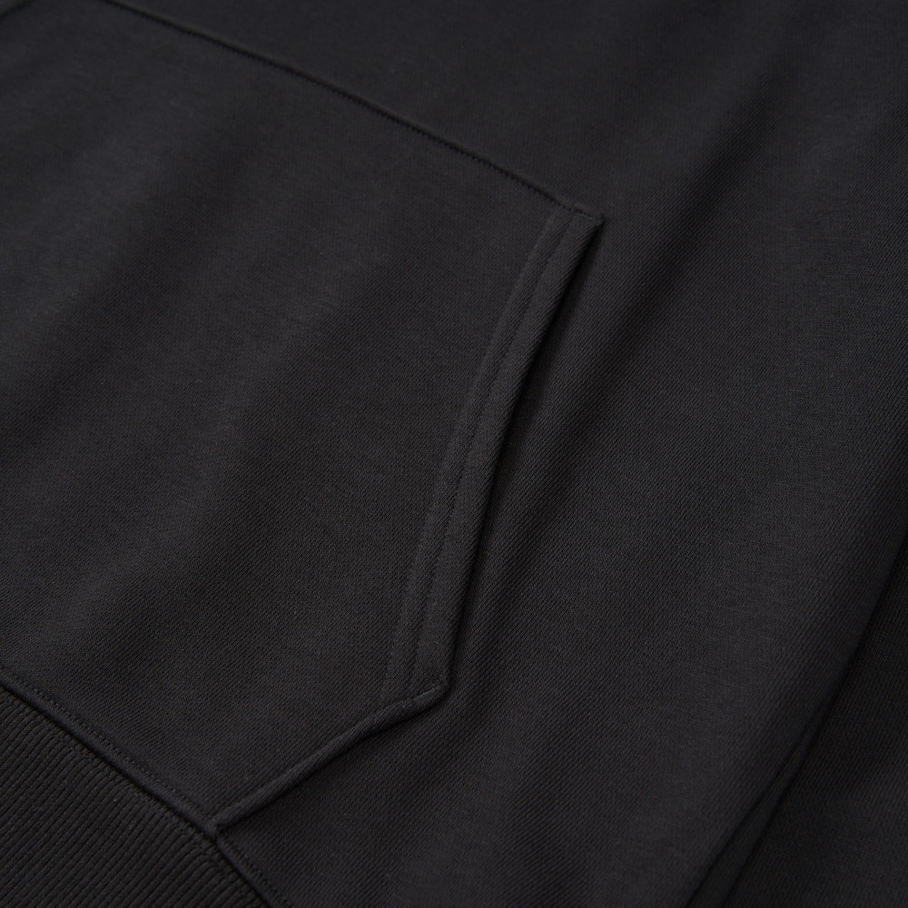 The North Face北面男女款黑色舒適透氣長袖帽T｜8F09JK3