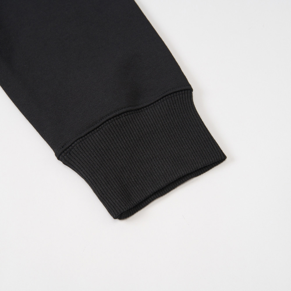 The North Face北面男女款黑色舒適透氣長袖帽T｜8F09JK3