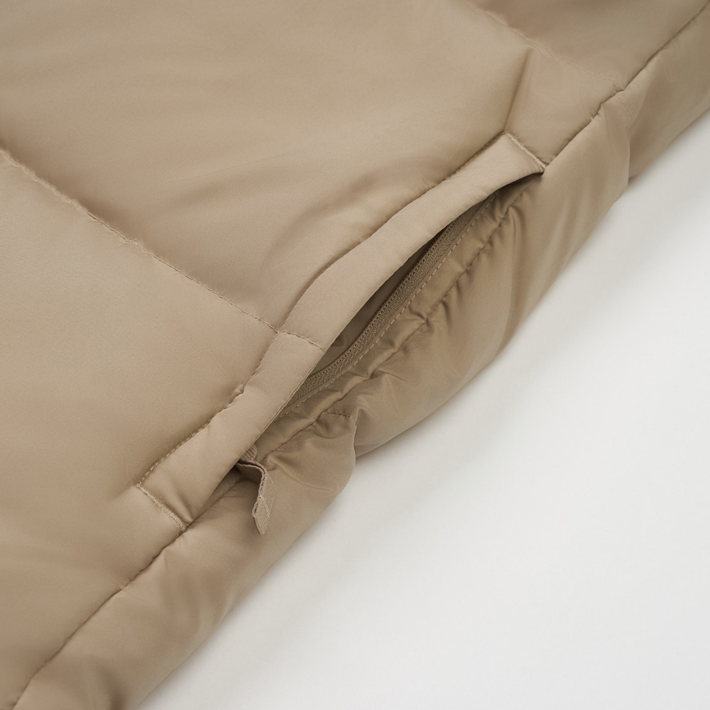 The North Face北面兒童棕色DWR防潑水羽絨背心｜8DN1BOX