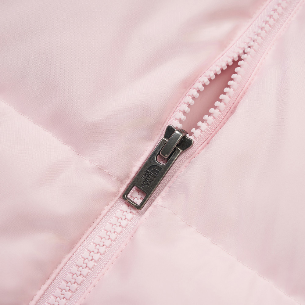 The North Face北面兒童粉色DWR防潑水羽絨背心｜8DN1BP6