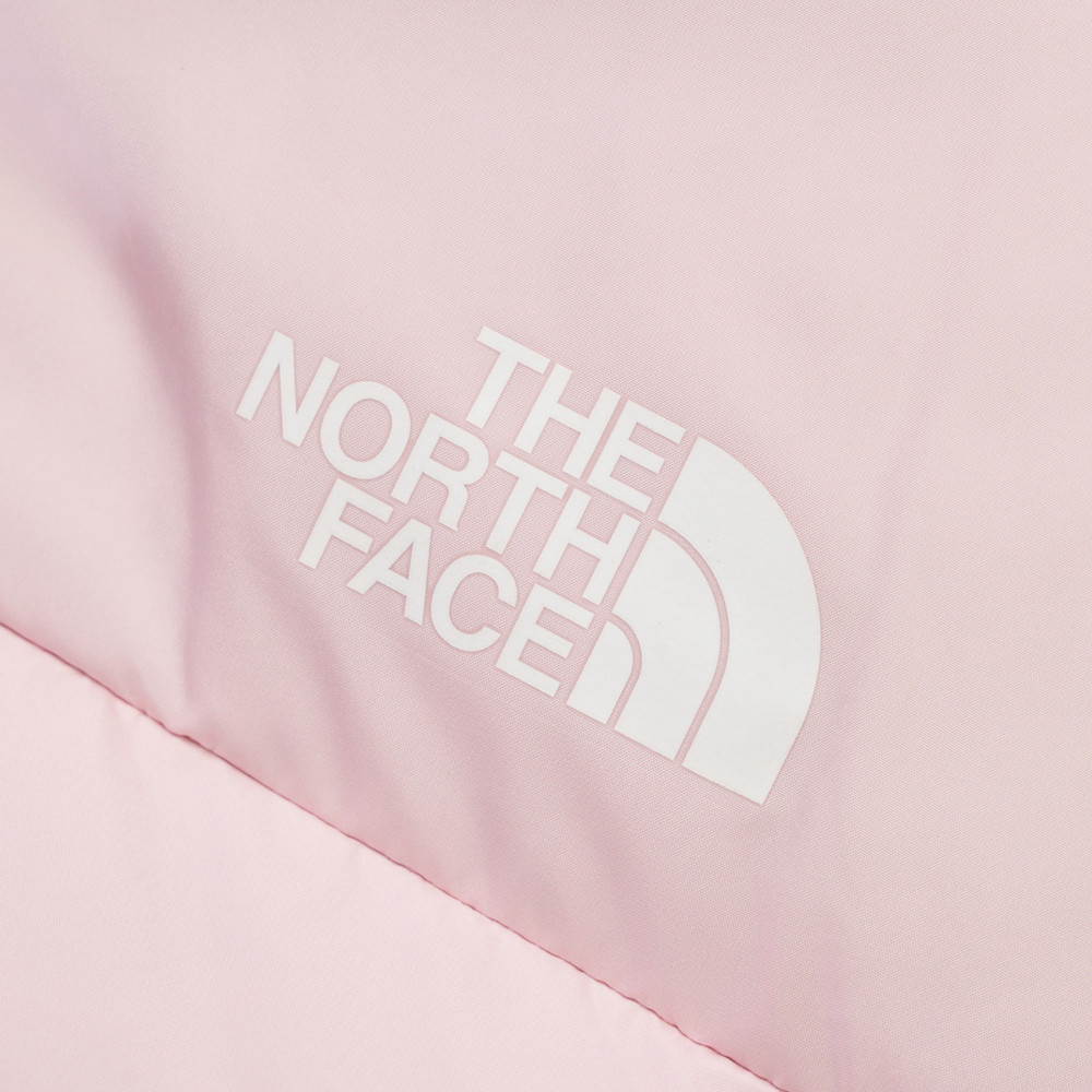 The North Face北面兒童粉色DWR防潑水羽絨背心｜8DN1BP6
