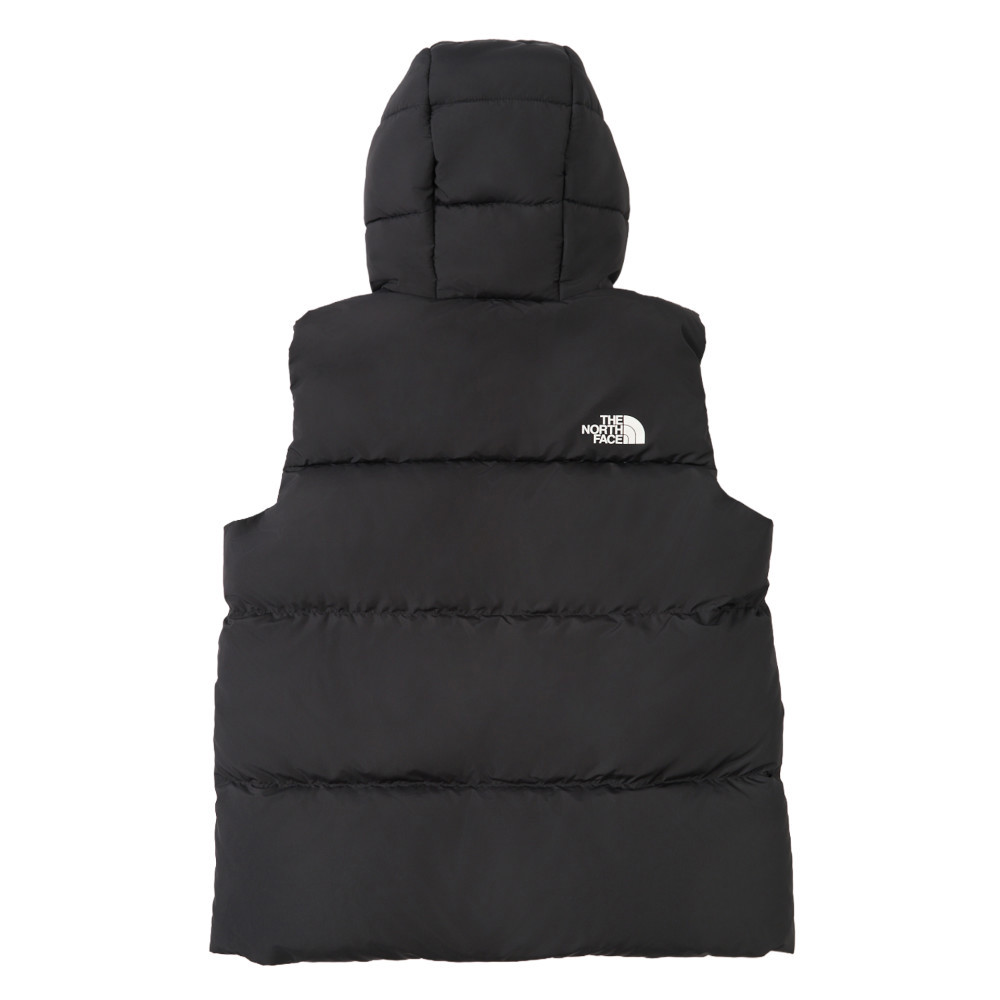 The North Face北面兒童黑色DWR防潑水羽絨背心｜8DN1JK3