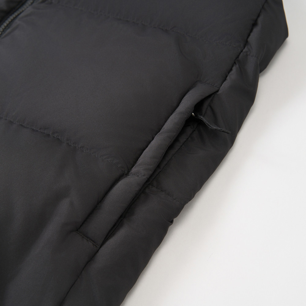 The North Face北面兒童黑色DWR防潑水羽絨背心｜8DN1JK3