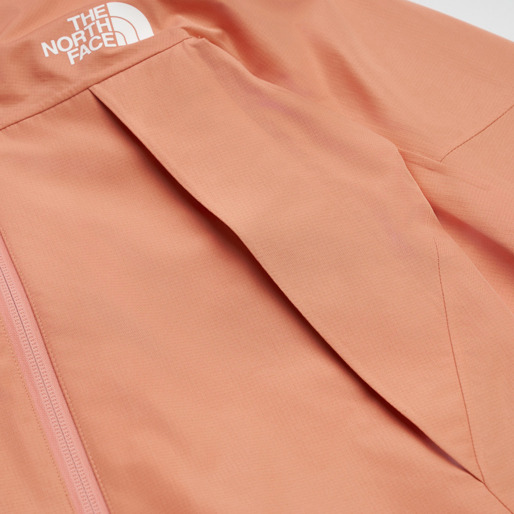 The North Face北面兒童橘色DryVent防水透氣衝鋒衣｜8DXMBOO