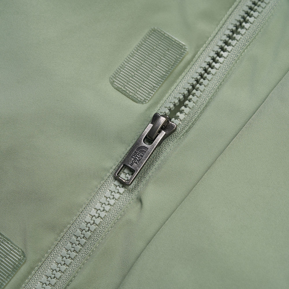 The North Face北面兒童綠色DryVent防水透氣羽絨內裡三合一外套｜8DXRD5M