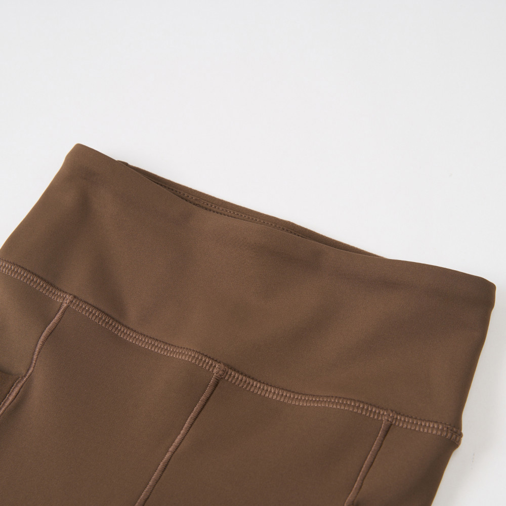 The North Face北面兒童棕色吸濕排汗緊身褲｜89XN1OI