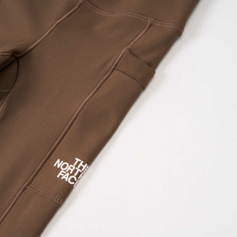 The North Face北面兒童棕色吸濕排汗緊身褲｜89XN1OI