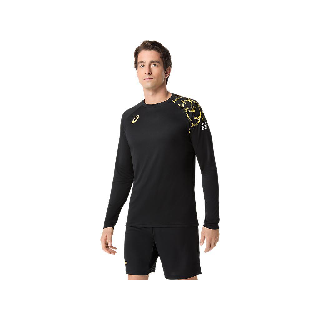 長袖上衣 男女中性款 日本版 排球上衣 2053A209-003