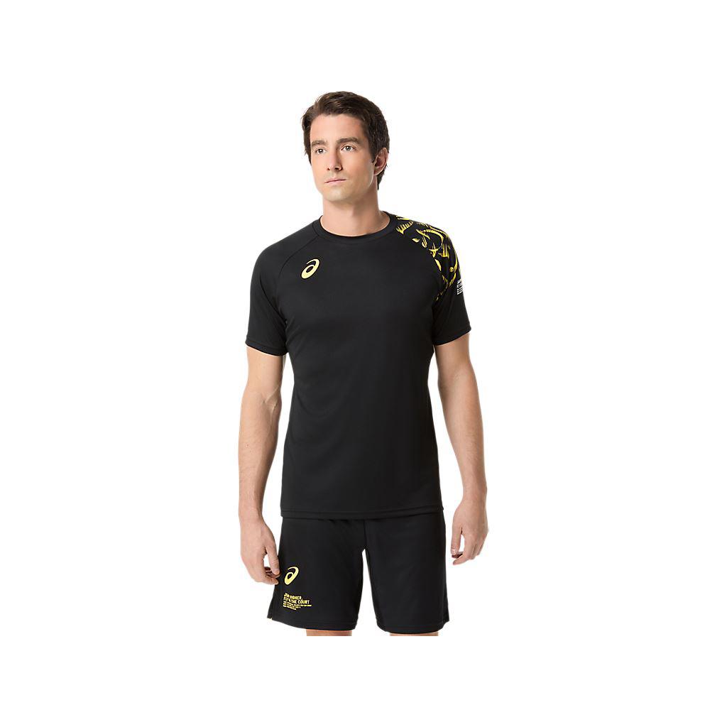 短袖上衣 男女中性款 日本版 排球上衣 2053A213-003