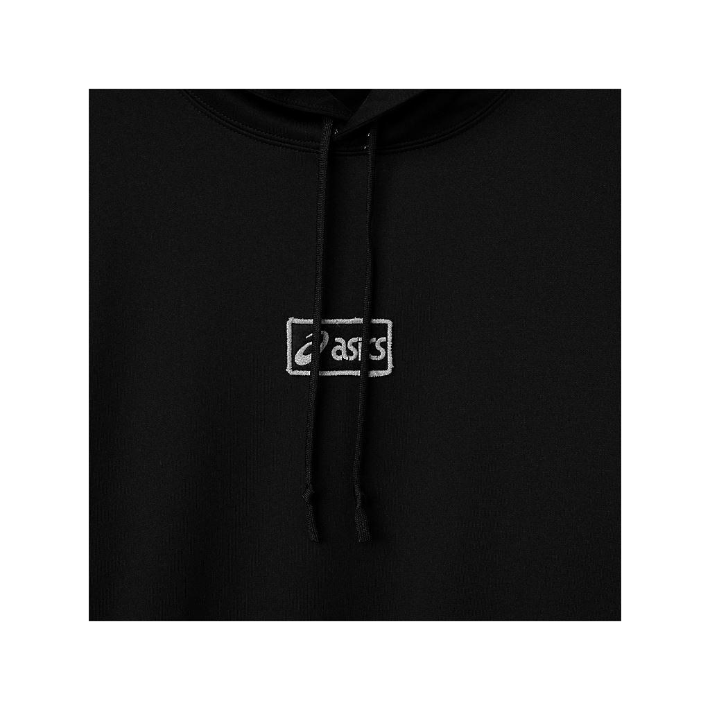 LOGO 布章連帽上衣 男女中性款  運動休閒上衣 2203A334-001