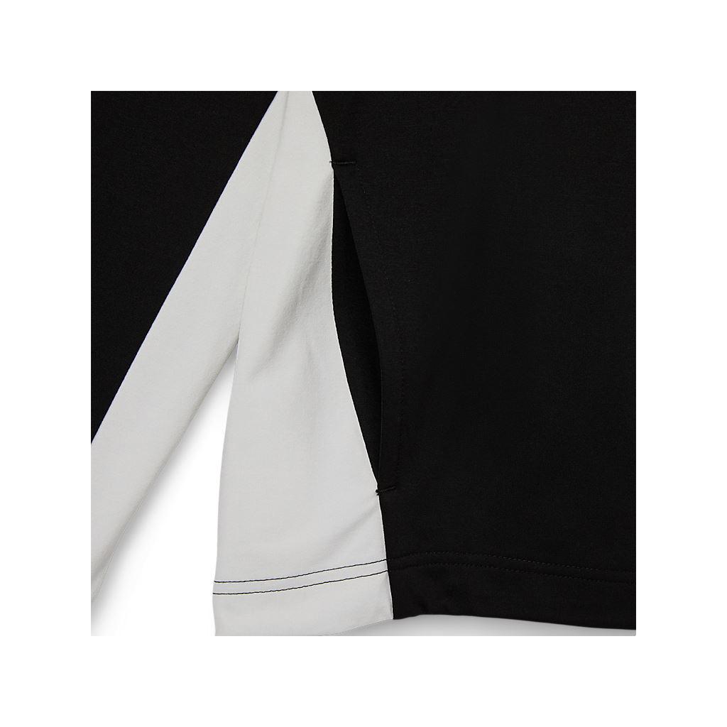 LOGO布章長袖上衣 男女中性款  運動休閒上衣 2203A336-001