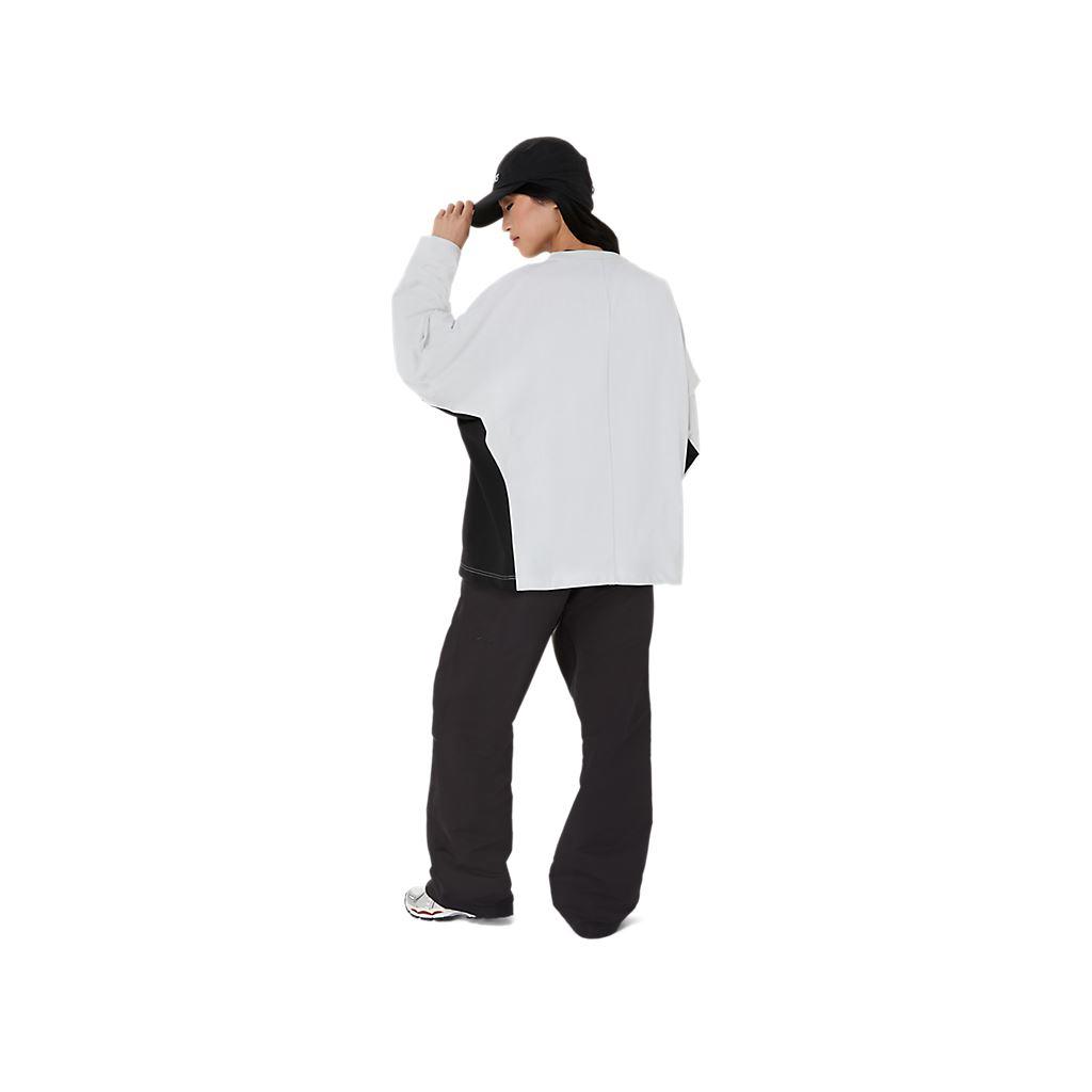 LOGO布章長袖上衣 男女中性款  運動休閒上衣 2203A336-022