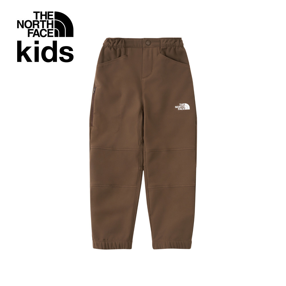 The North Face北面兒童棕色DWR防潑水戶外徒步長褲｜8DXS1OI