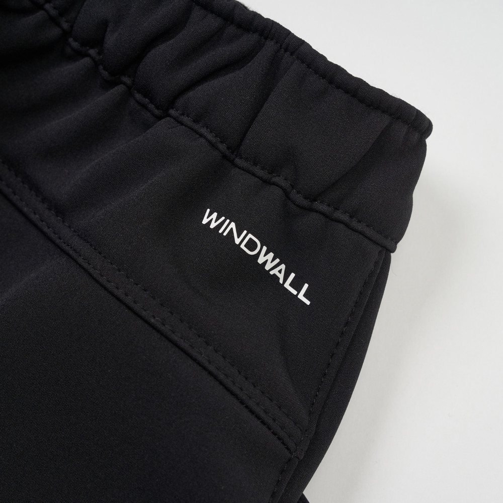 The North Face北面兒童黑色DWR防潑水戶外徒步長褲｜8DXSJK3
