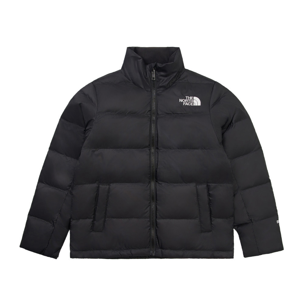 The North Face北面兒童綠黑拼接DryVent防水透氣羽絨內裡三合一外套｜8DXTBQW