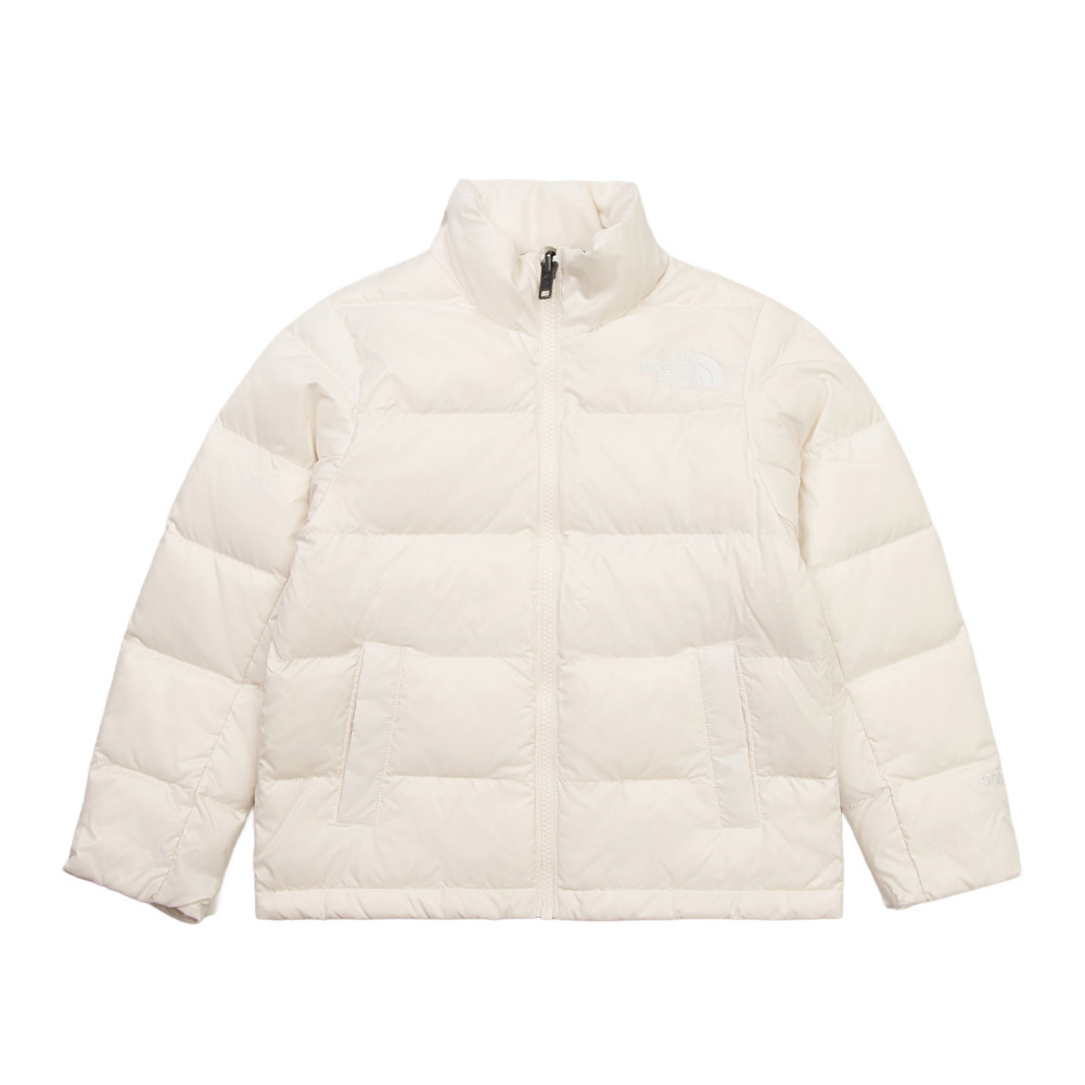The North Face北面兒童米白色DryVent防水透氣羽絨內裡三合一外套｜8DXTROU