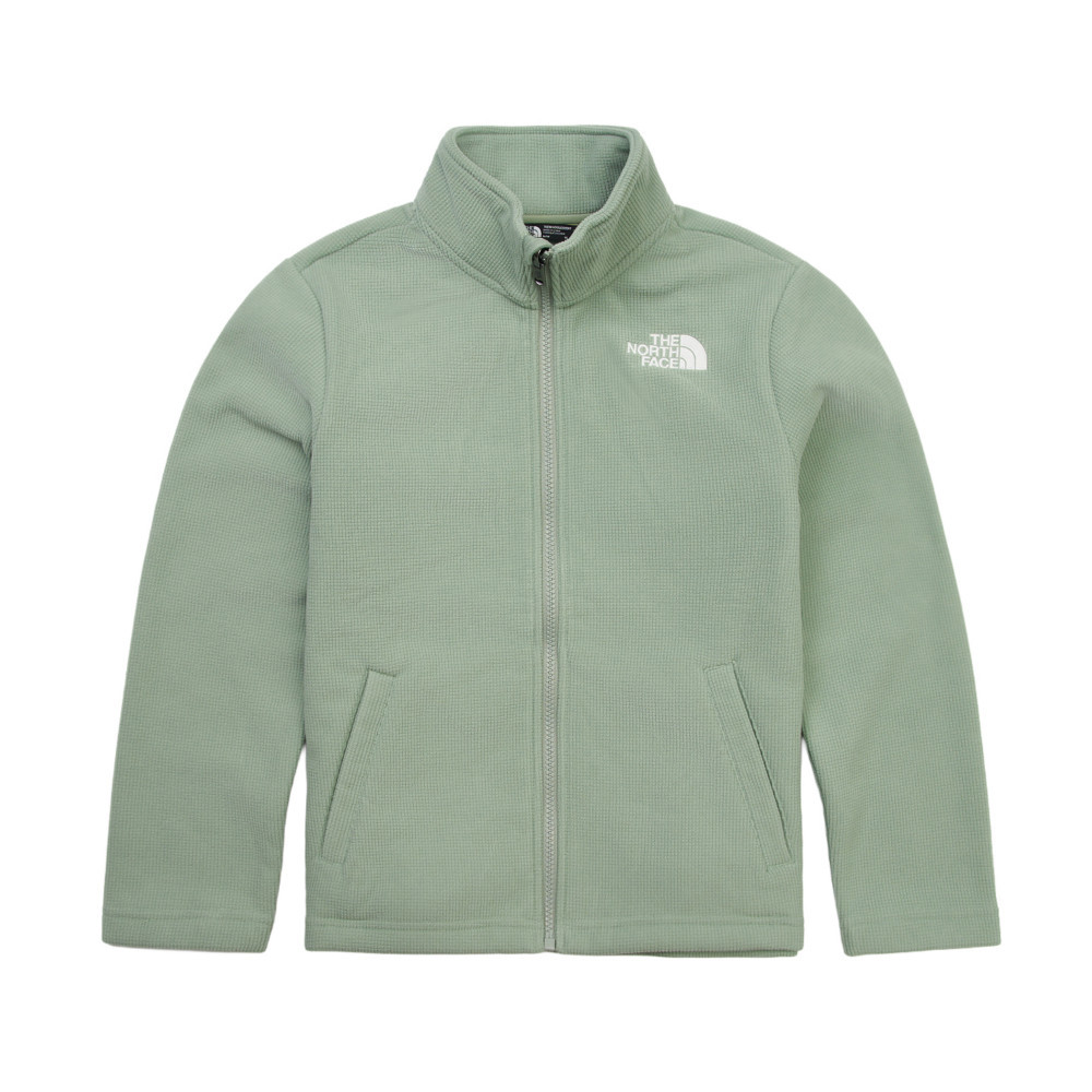 The North Face北面兒童綠色DryVent防水透氣抓絨內裡三合一外套｜8DXUD0L