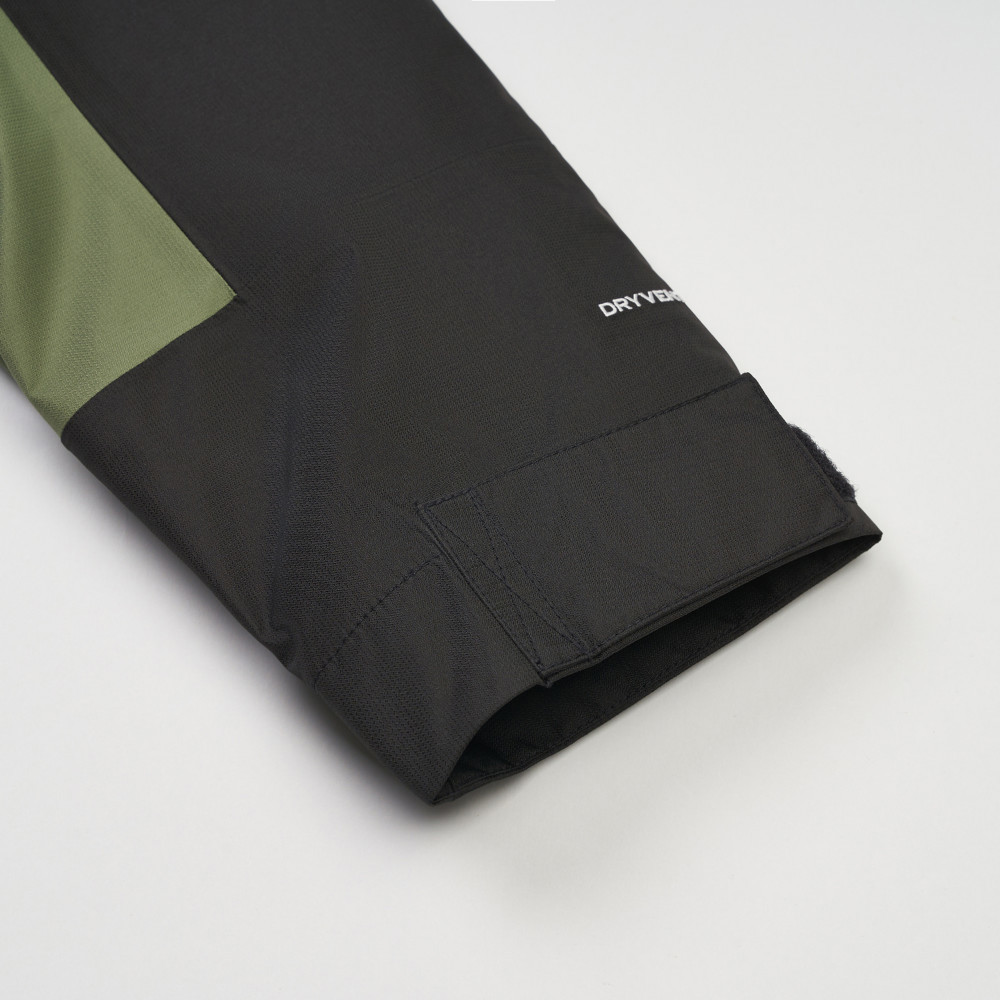 The North Face北面兒童綠色DryVent防水透氣抓絨內裡三合一外套｜8DXUD0L