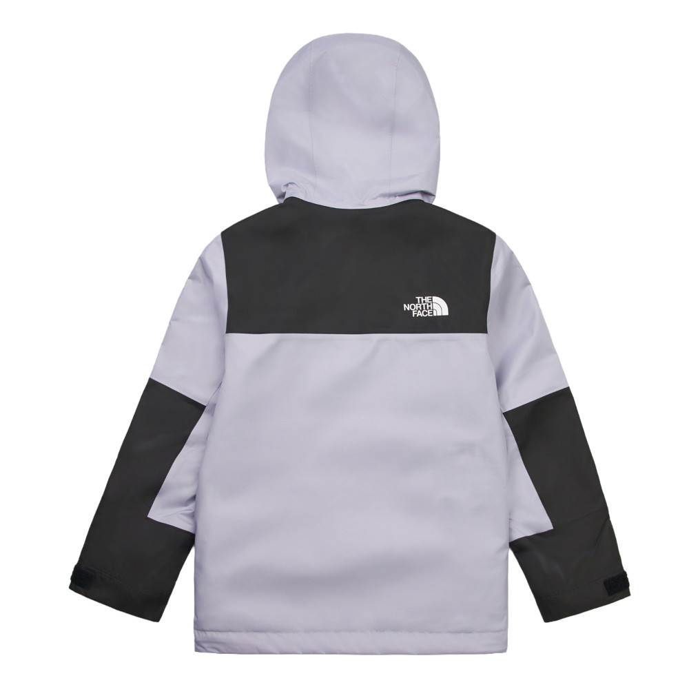 The North Face北面兒童紫色DryVent防水透氣抓絨內裡三合一外套｜8DXUD0P