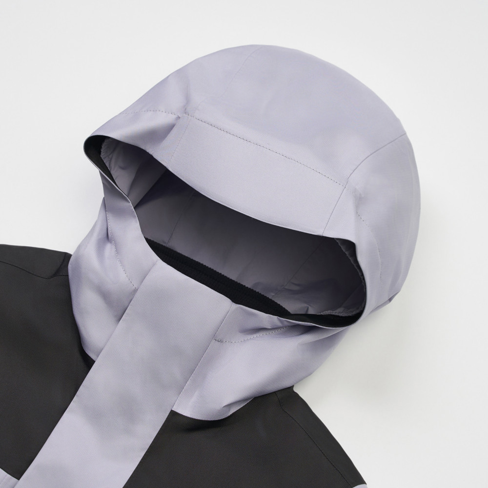 The North Face北面兒童紫色DryVent防水透氣抓絨內裡三合一外套｜8DXUD0P