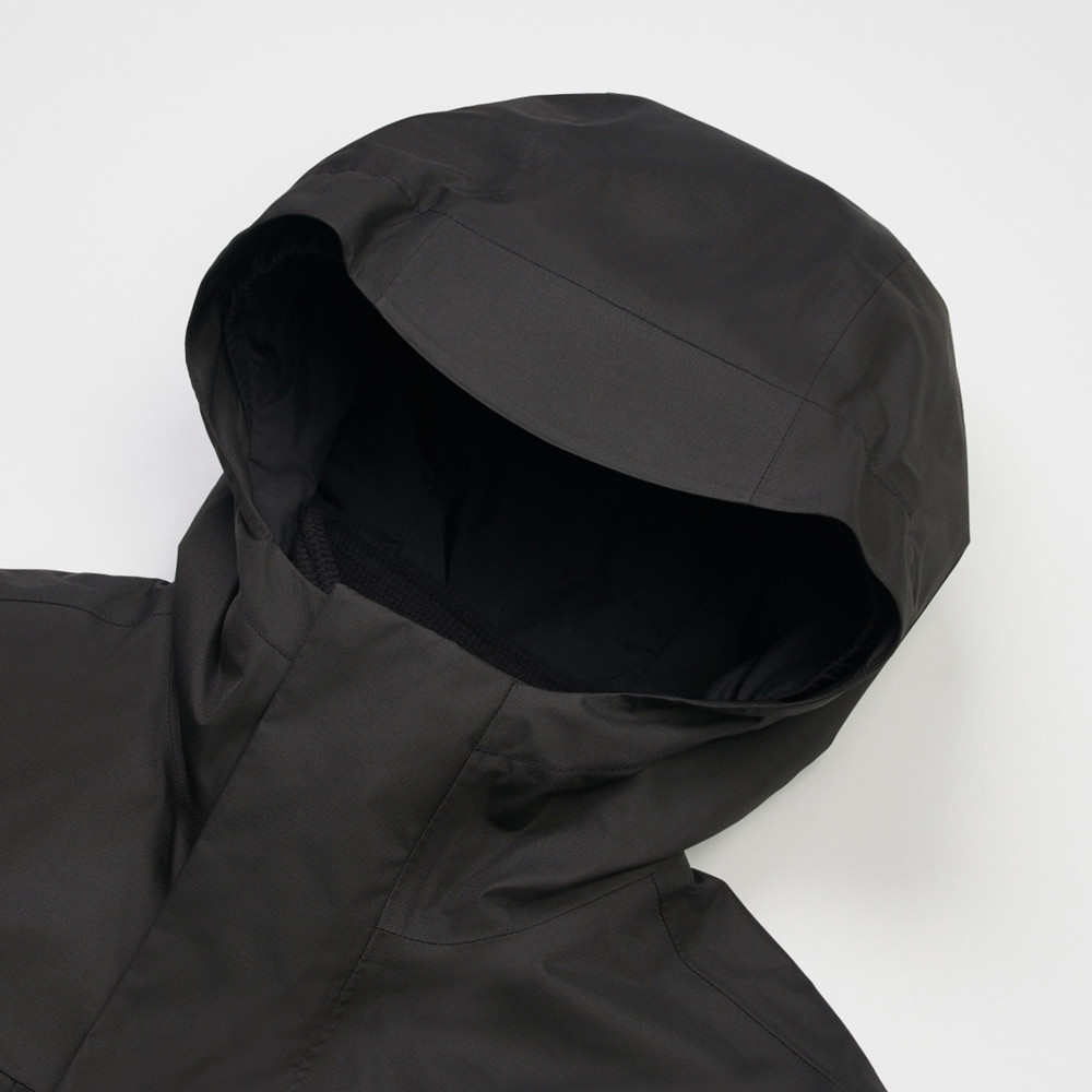 The North Face北面兒童黑色DryVent防水透氣抓絨內裡三合一外套｜8DXUKX7