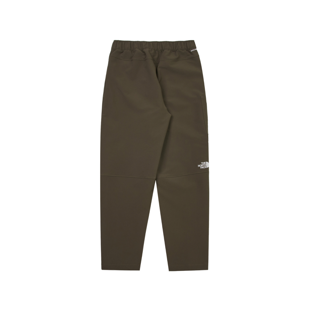 The North Face北面兒童灰褐色DWR防潑水戶外徒步長褲｜89XJ21L