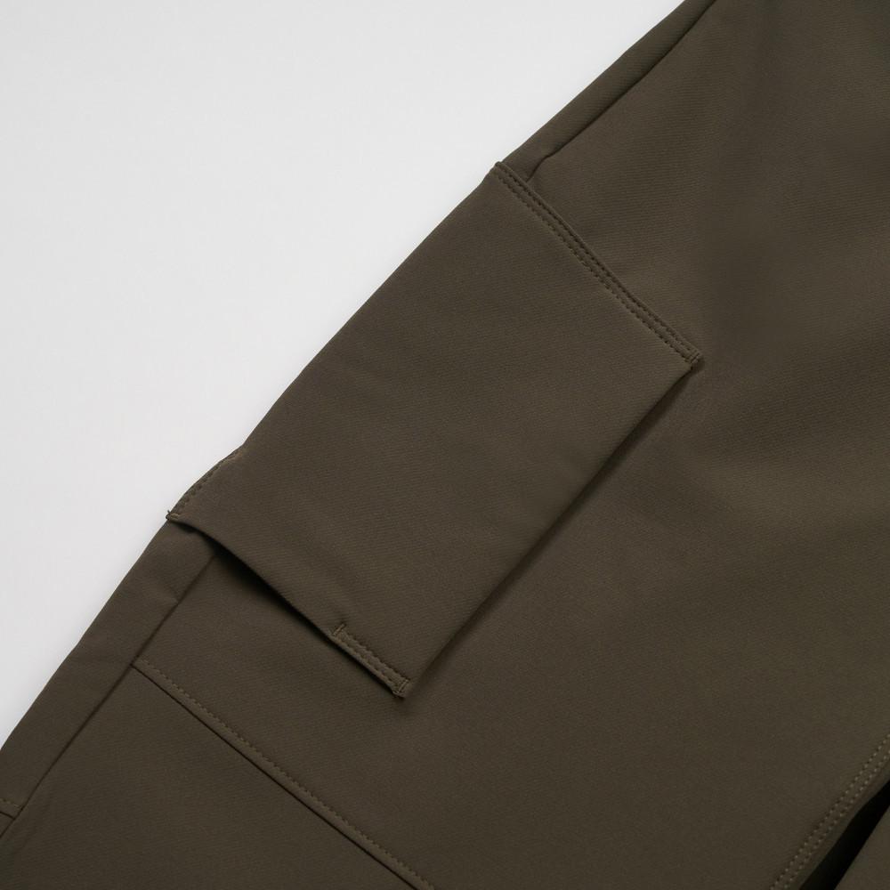 The North Face北面兒童灰褐色DWR防潑水戶外徒步長褲｜89XJ21L