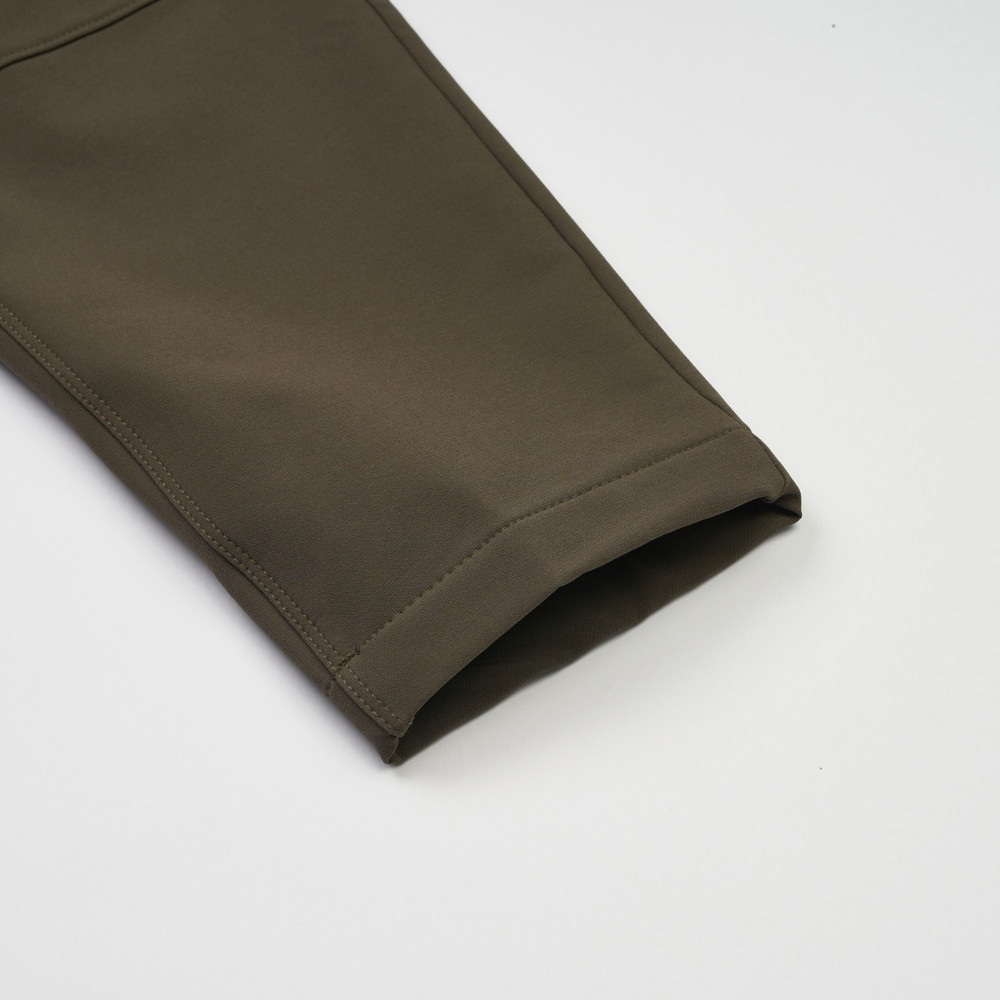 The North Face北面兒童灰褐色DWR防潑水戶外徒步長褲｜89XJ21L