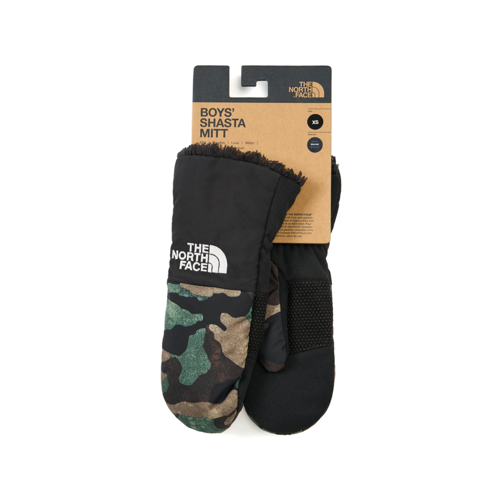 The North Face北面兒童黑色手套｜888PFIN
