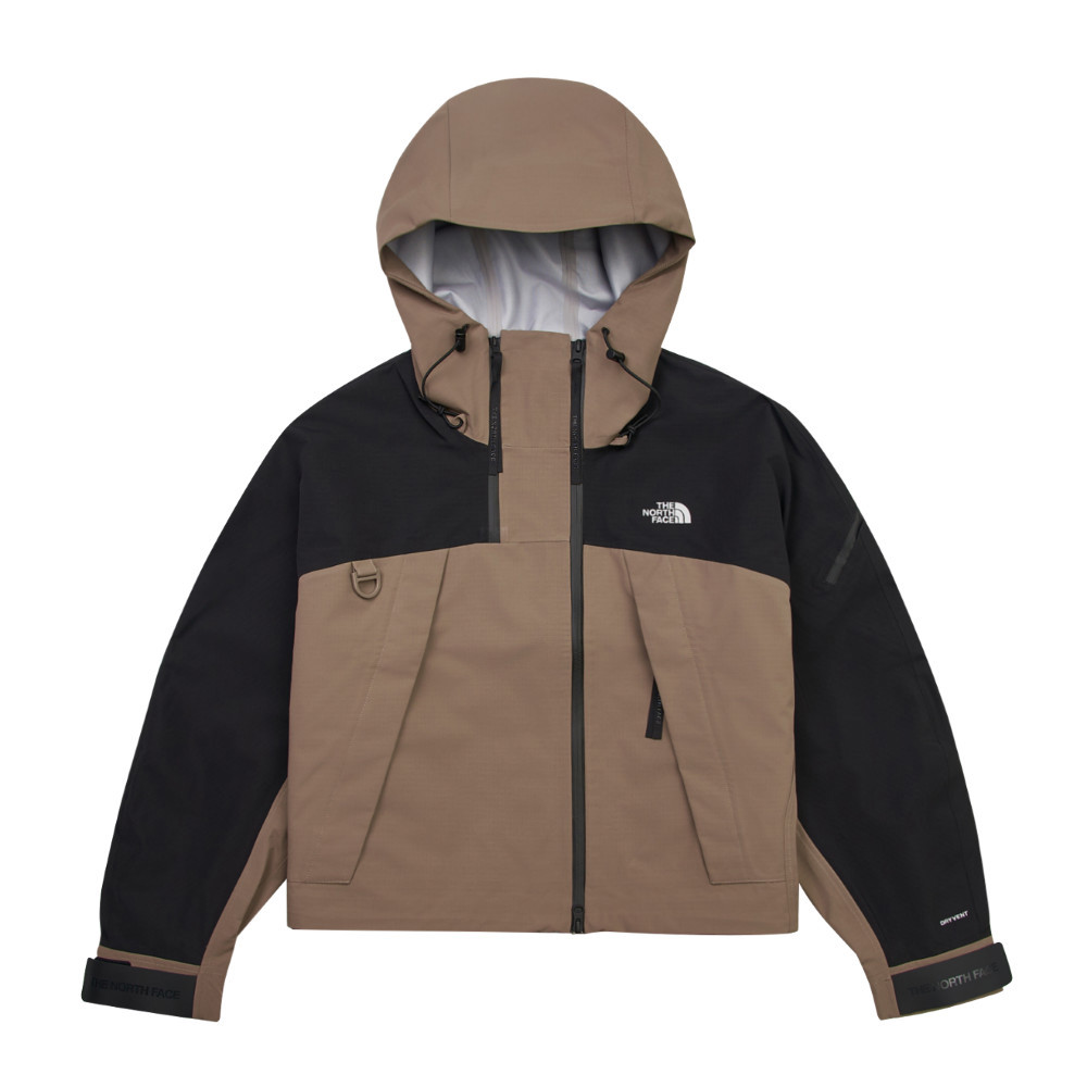 UE女款棕色DRYVENT防水衝鋒衣｜8CHXEB0