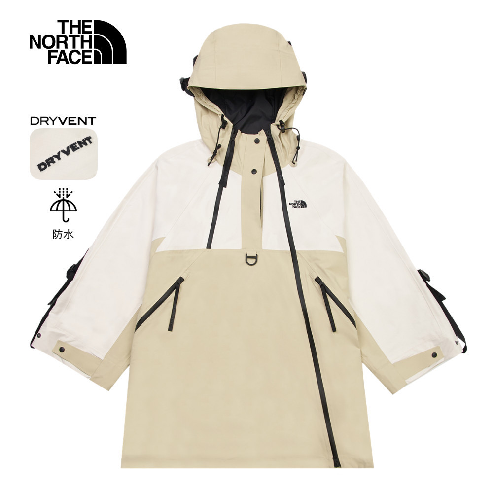 UE女款米白色DRYVENT防水衝鋒衣｜8E78TIU