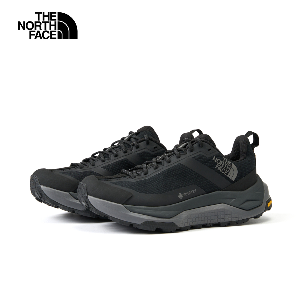 The North Face北面男款黑色Gore-Tex防水透氣徒步鞋｜8D9XVMI