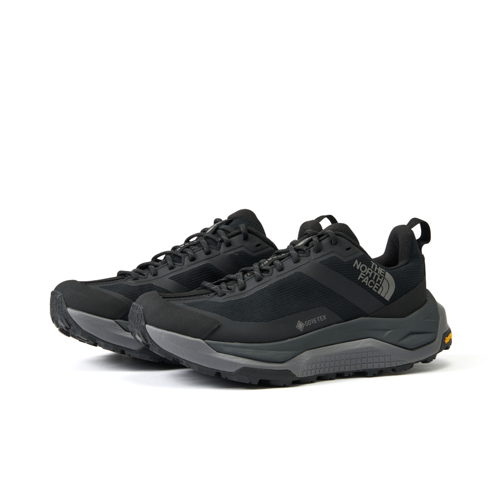 The North Face北面男款黑色Gore-Tex防水透氣徒步鞋｜8D9XVMI