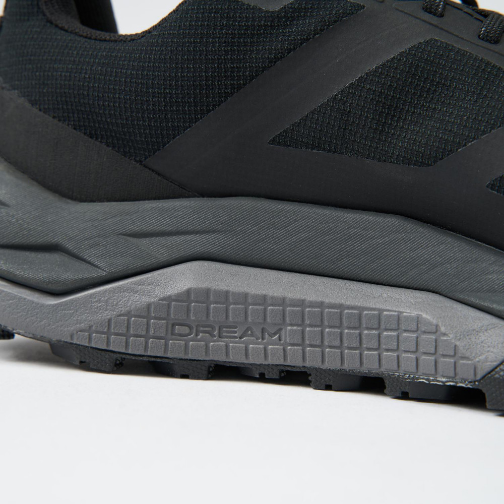 The North Face北面男款黑色Gore-Tex防水透氣徒步鞋｜8D9XVMI