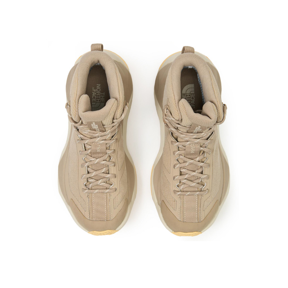 The North Face北面女款卡其色Gore-Tex防水透氣徒步鞋｜8D9WF67