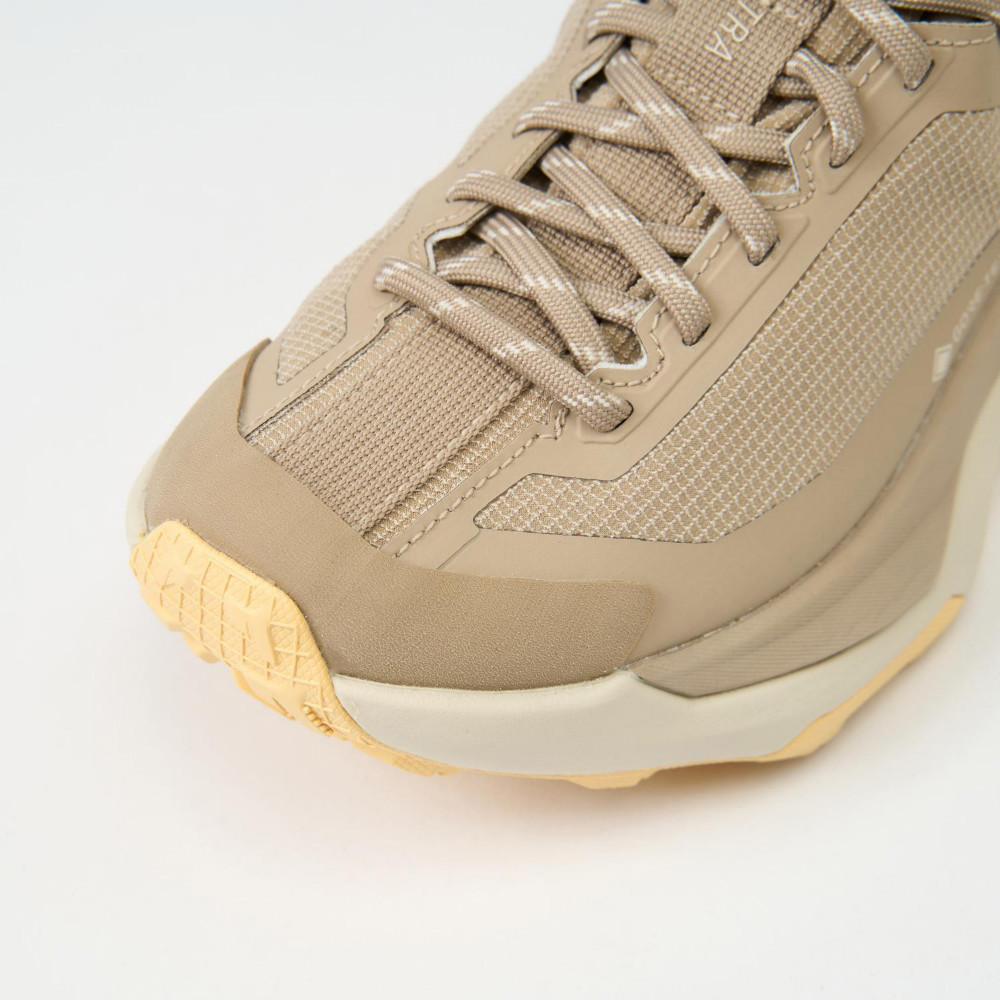 The North Face北面女款卡其色Gore-Tex防水透氣徒步鞋｜8D9WF67