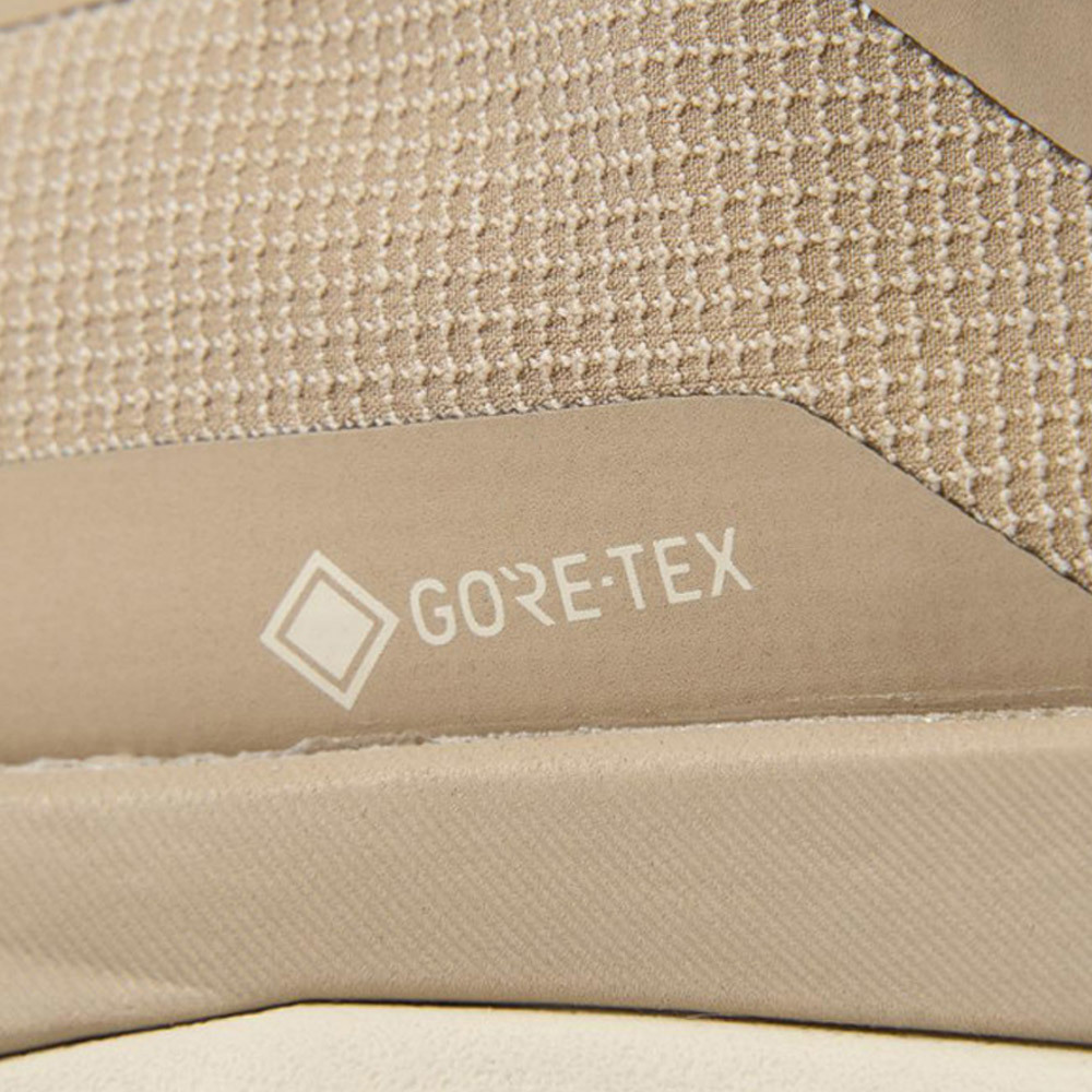 The North Face北面女款卡其色Gore-Tex防水透氣徒步鞋｜8D9WF67