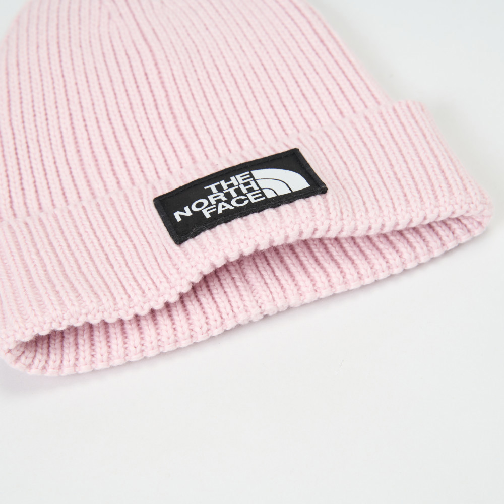 The North Face北面兒童粉色舒適保暖毛帽｜8CGUBP6