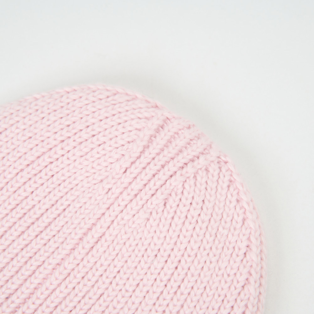 The North Face北面兒童粉色舒適保暖毛帽｜8CGUBP6