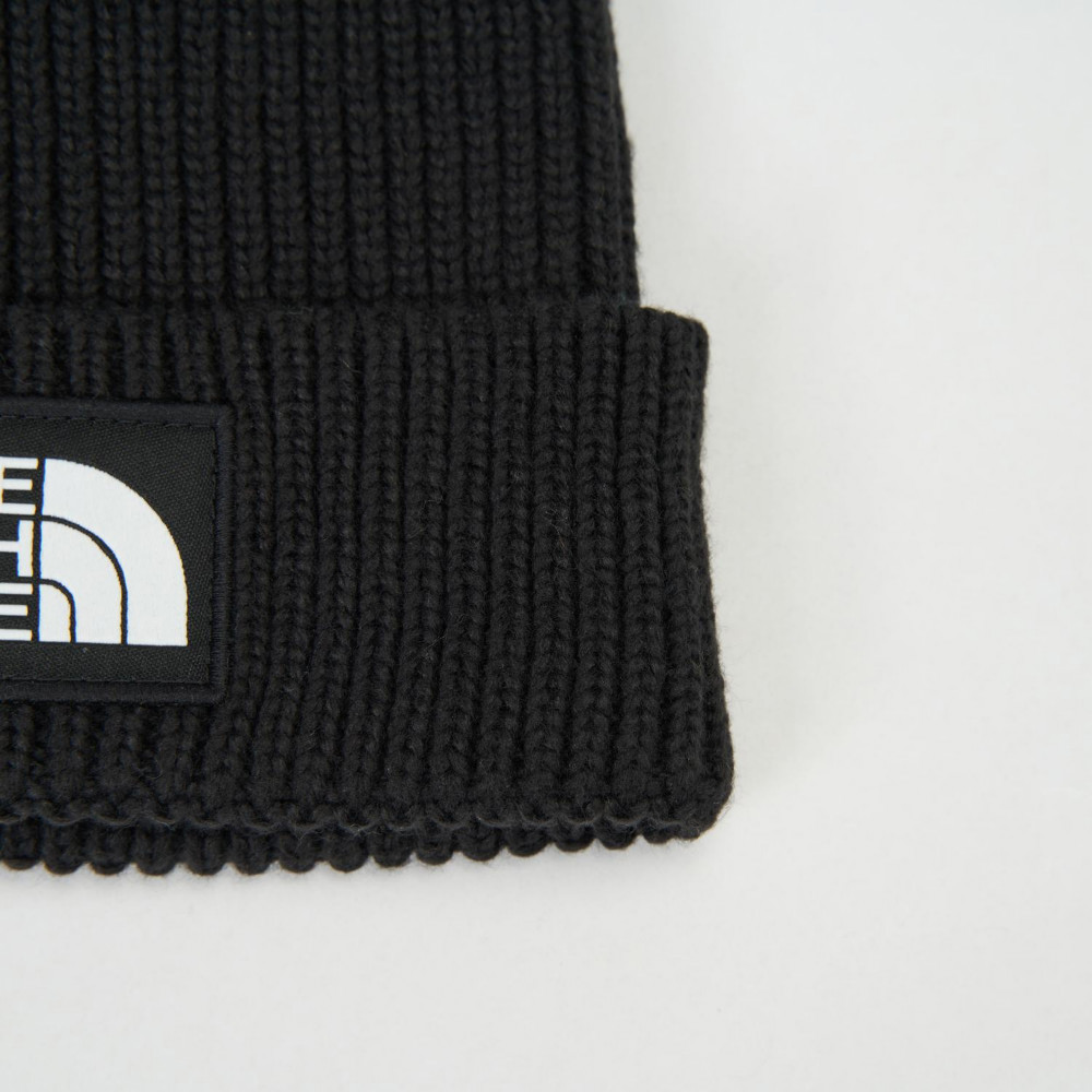 The North Face北面兒童黑色舒適保暖毛帽｜8CGUJK3