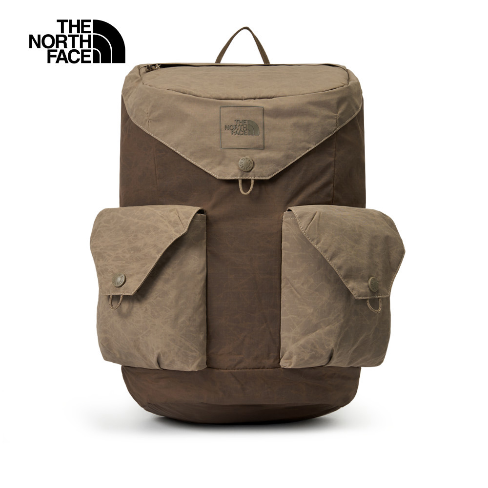 The North Face北面男女款棕色大容量休閒後背包｜8EERDHI